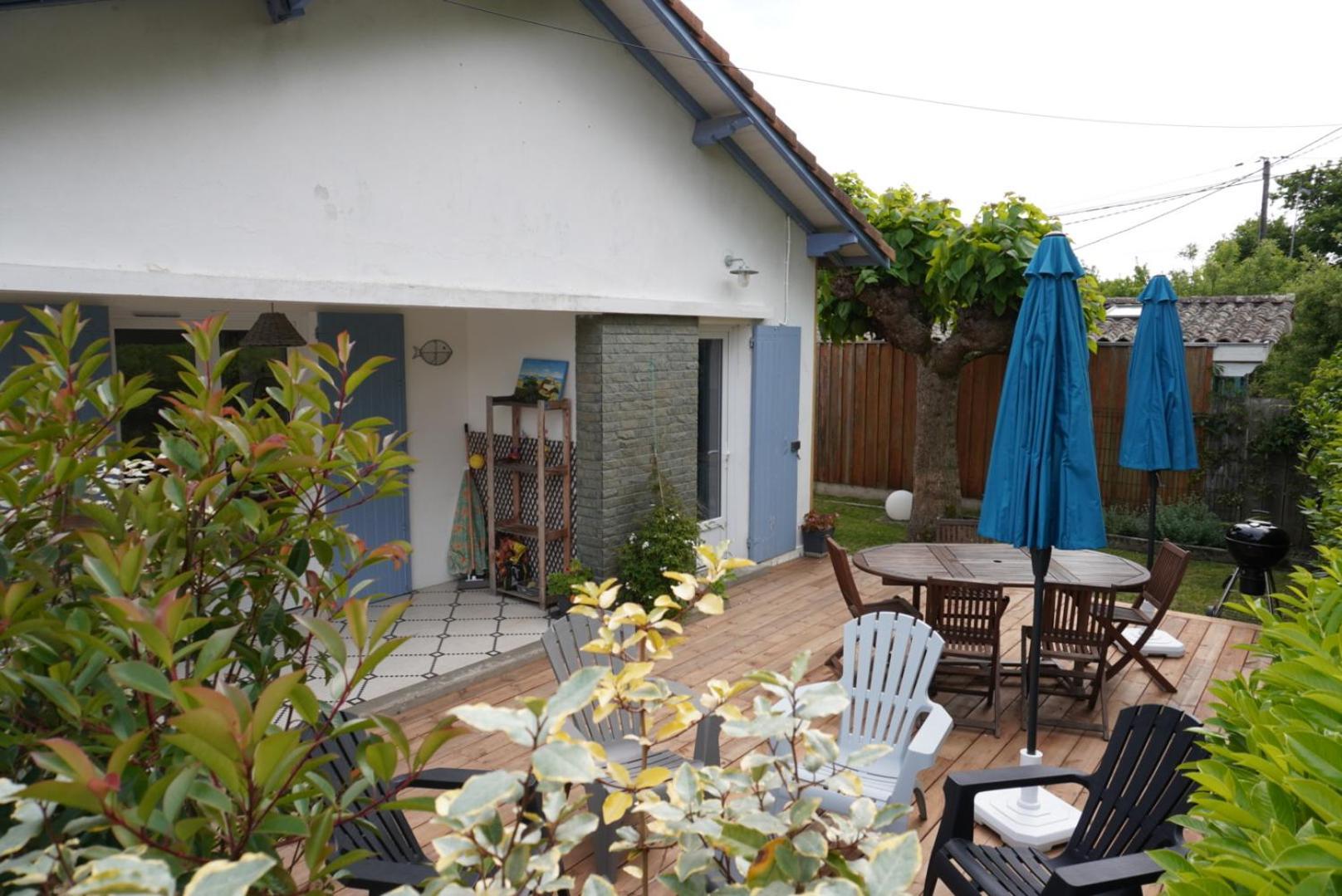 Villa Petit-Pere - A 400M De La Plage Taussat-les-Bains Eksteriør billede